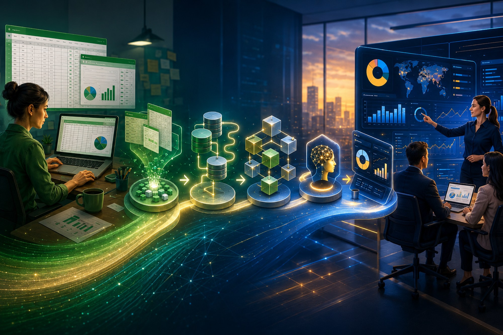 Excel to Power BI: A Step-by-Step Career Roadmap for Data Professionals